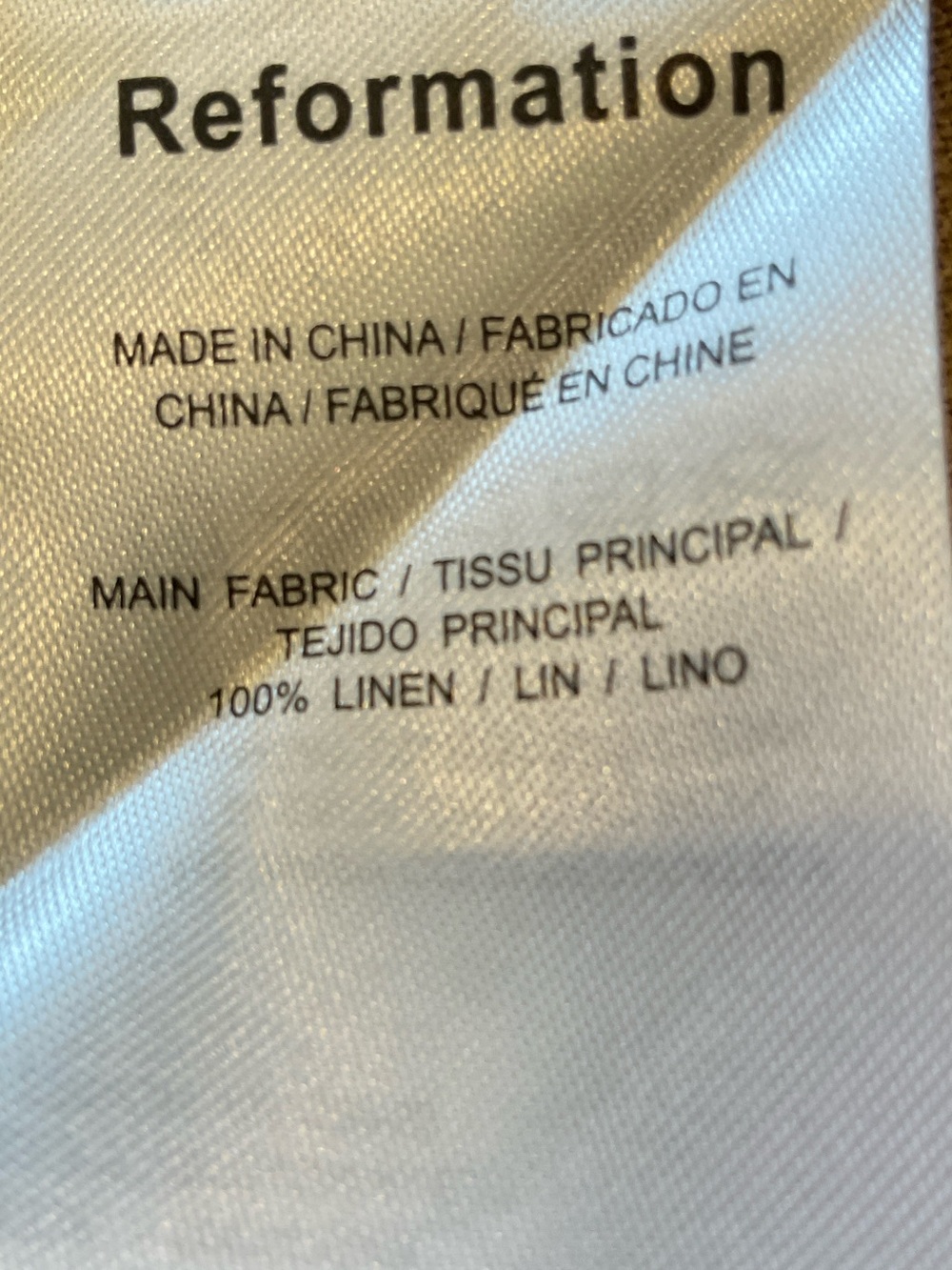Reformation Hyland Linen Dress - Picture 6 of 7